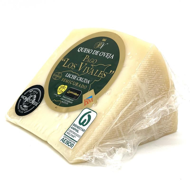 Queso semi de leche cruda los Vivales