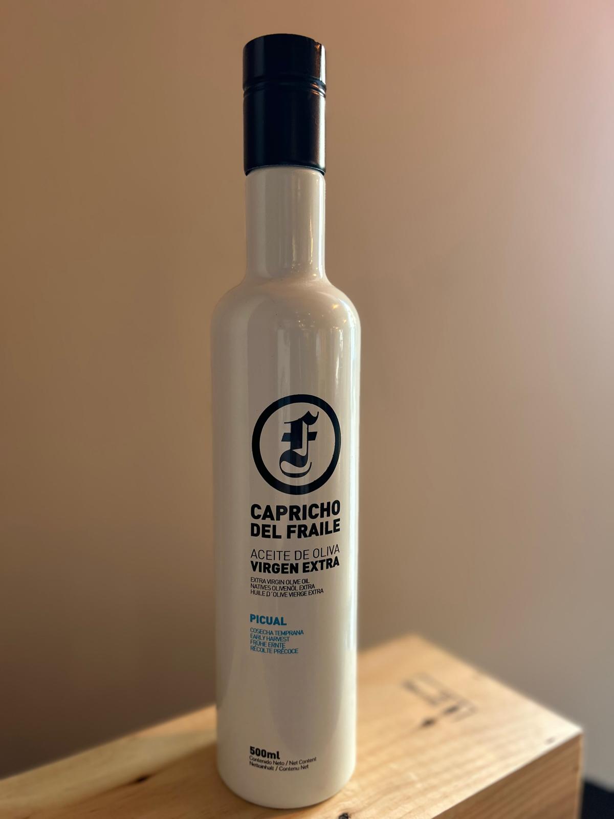 Aceite de Oliva Virgen Extra Capricho de Fraile Cosecha Temprana 2020/2021.