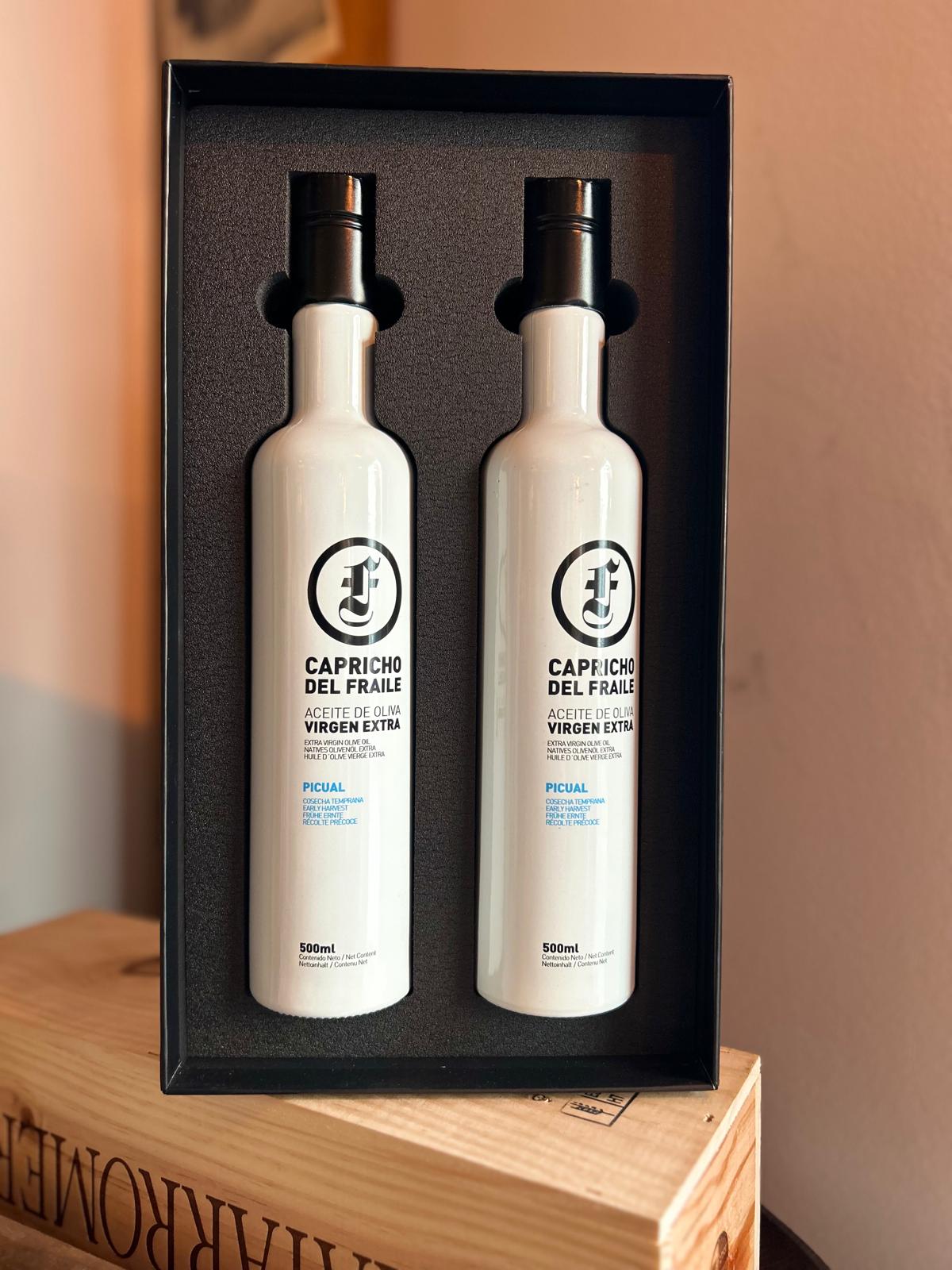 Aceite de Oliva Virgen Extra Capricho de Fraile Cosecha Temprana 2020/2021.