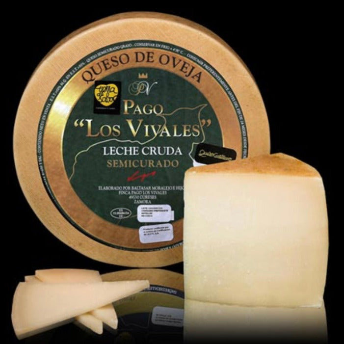 Queso semi de leche cruda los Vivales