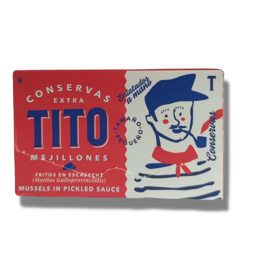 Mejillones TITO - Fritos en Escabeche