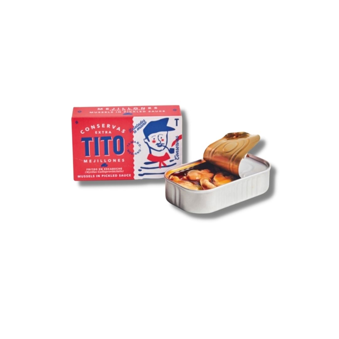 Mejillones TITO - Fritos en Escabeche