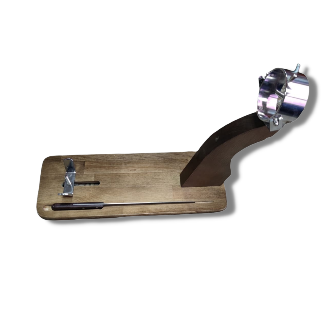 Jamonero Madera de Cerezo + Cuchillo Jamonero